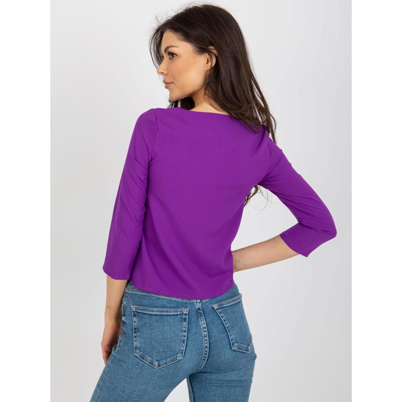 Női 3/4-es ujjú blúz KALRA lila