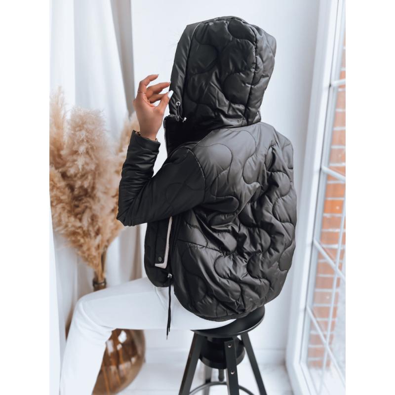 Dámská bunda FLUFFY černá