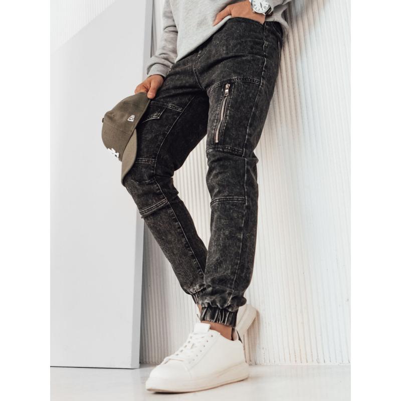 Férfi melegítő farmer FIGHT fekete