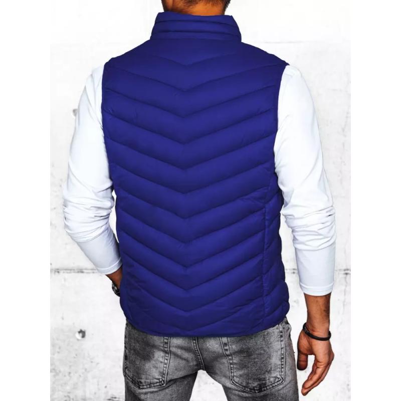 Férfi steppelt mellény DAILY tengerészkék