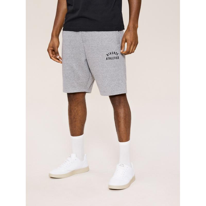 Pánské šortky ATH SH W425 šedý melanž