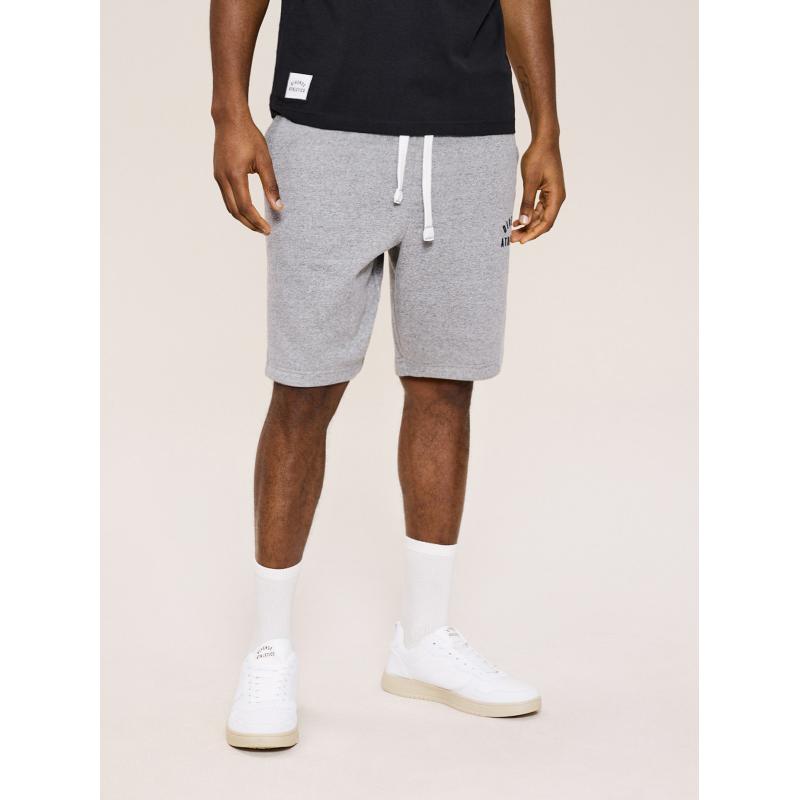 Pánské šortky ATH SH W425 šedý melanž