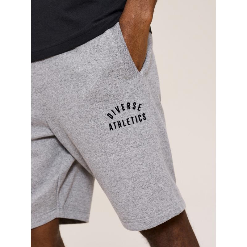 Pánské šortky ATH SH W425 šedý melanž