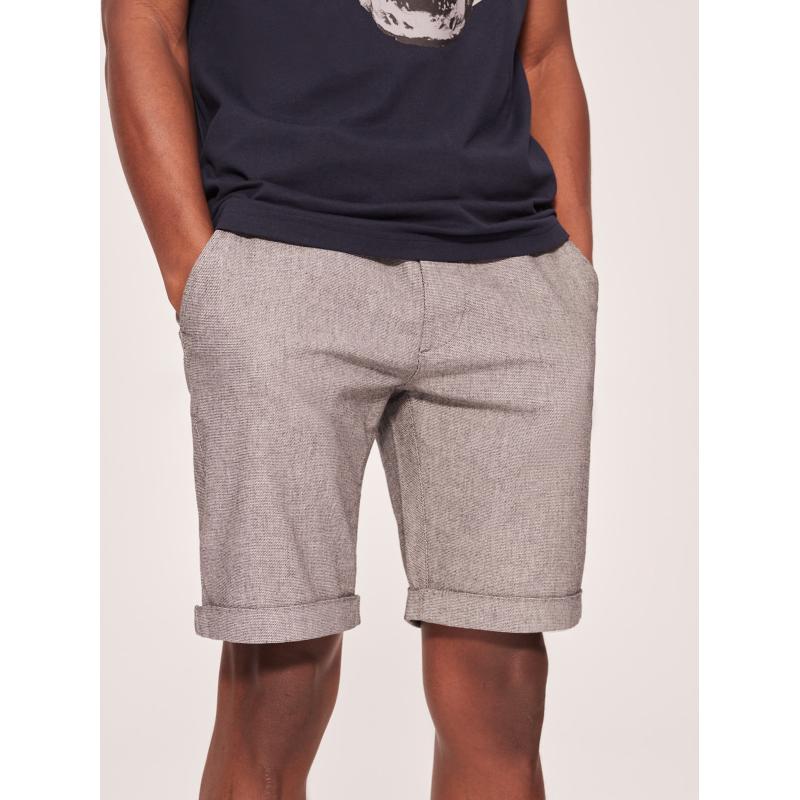Pánské šortky PREM SHORTS W426 šedá melanžová