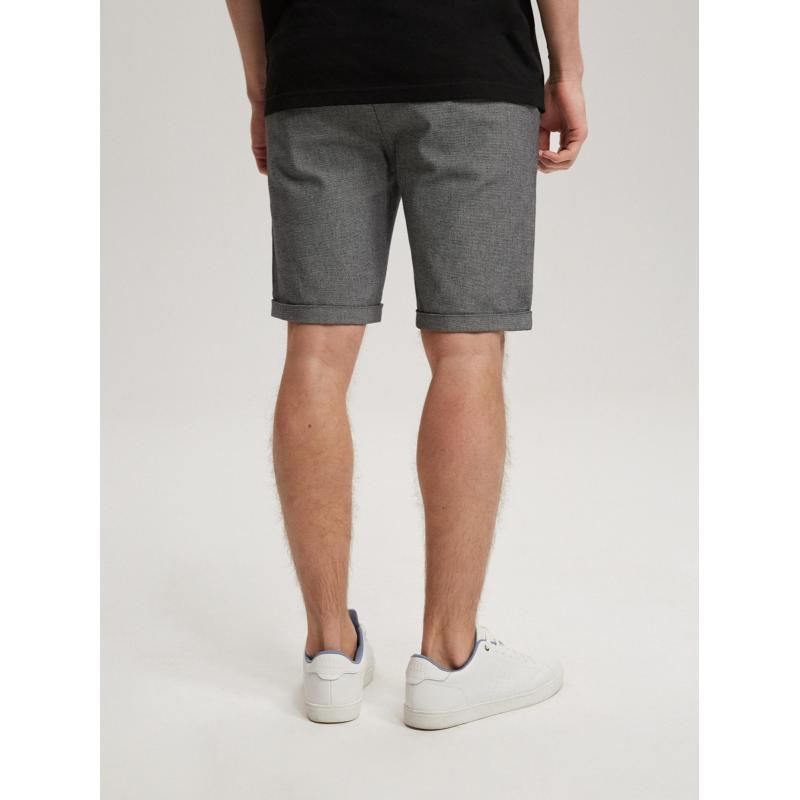 Férfi rövidnadrág PRM SH 302 W429 szürke melange