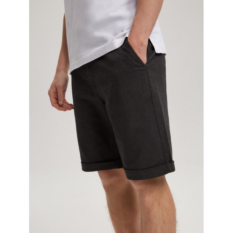 Pánské kraťasy PRM SH 302 W429 melanžová grafitová 