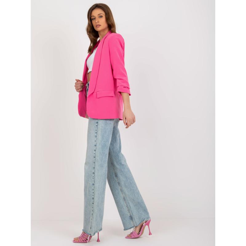 Dámské sako s podšívkou ADELA růžové
