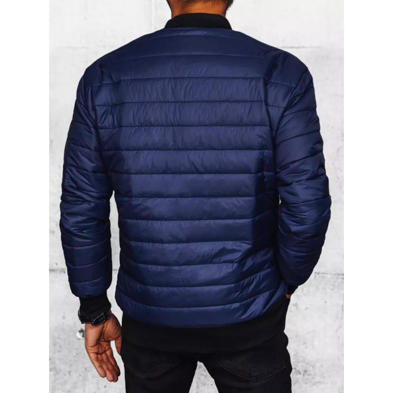 Férfi steppelt bomberdzseki SIKA sötétkék