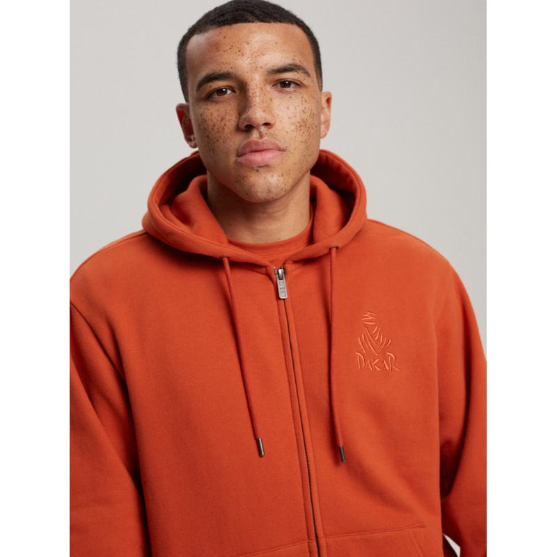 Pánská mikina DKR DSRT ZH1 B1567 oranžová