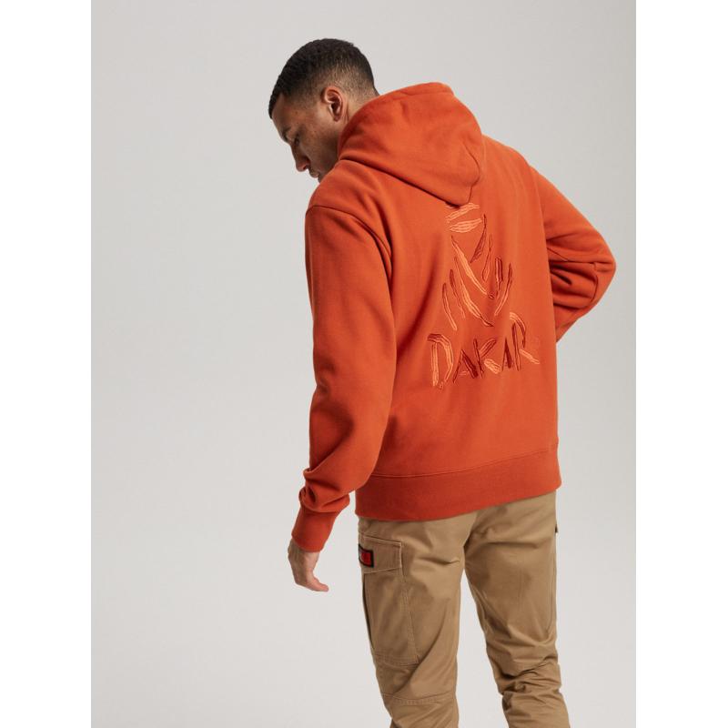 Pánská mikina DKR DSRT ZH1 B1567 oranžová