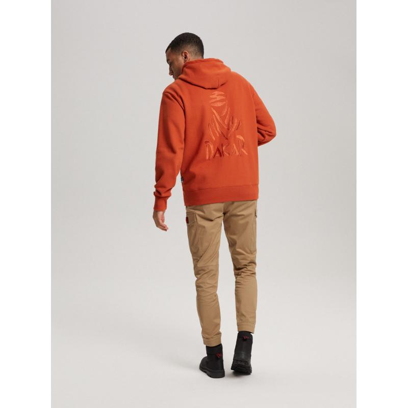Pánská mikina DKR DSRT ZH1 B1567 oranžová