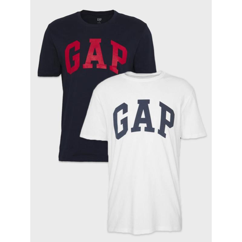 Základné tričká s logom GAP, 2 ks