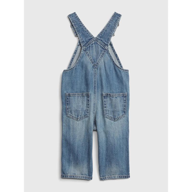 Detské džínsy z organickej bavlny overal