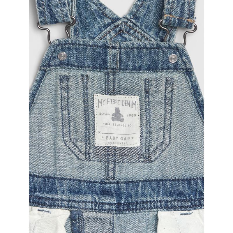 Detské džínsy z organickej bavlny overal