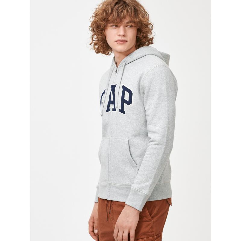Mikina GAP logo fleece na zips