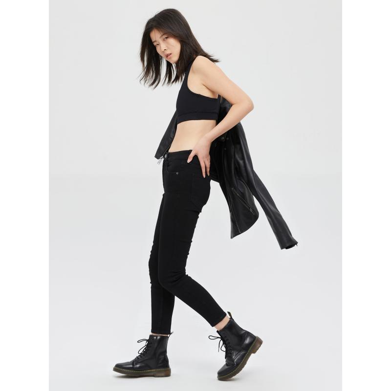 Džínsy univerzálne legíny s vysokým vzrastom