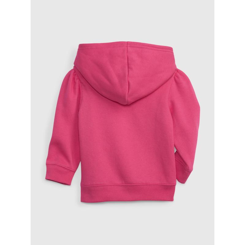 Gyerekek fleece logós pulóver