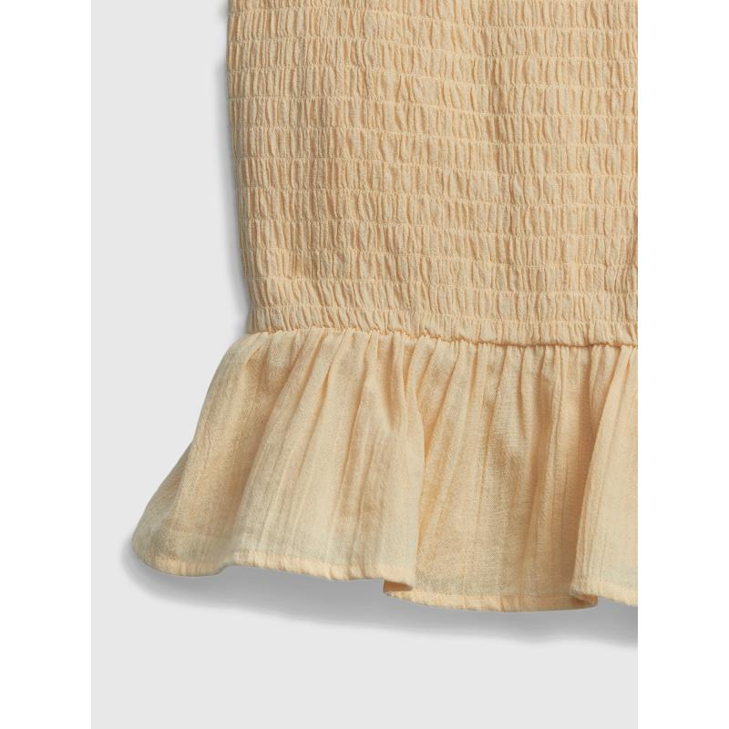 Teen top organic cotton cinched cami