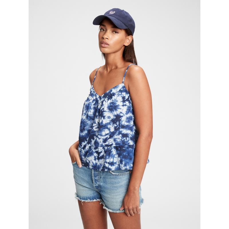 Top peplum swing cami