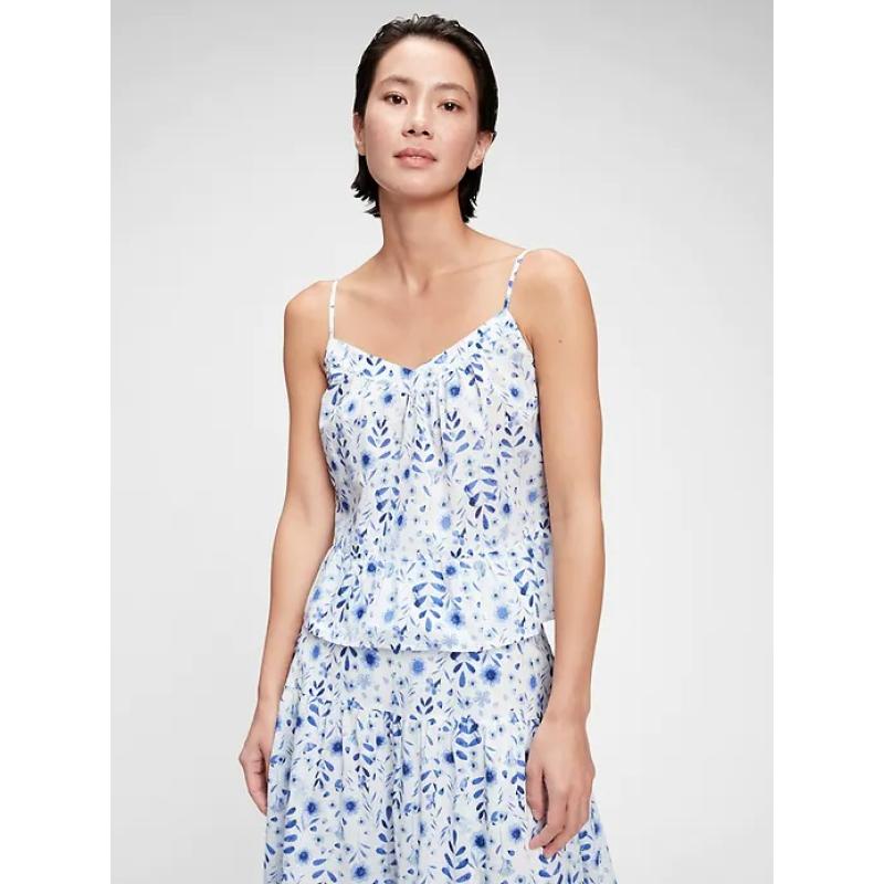 Top peplum swing cami