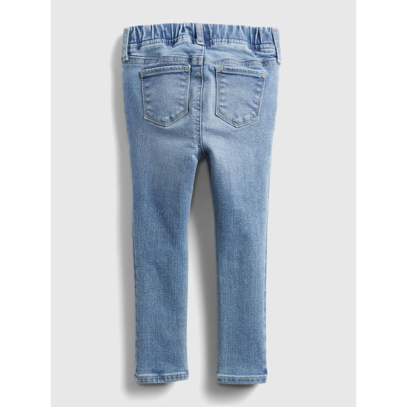 Detské rifle distressed jeggings strečové džínsy