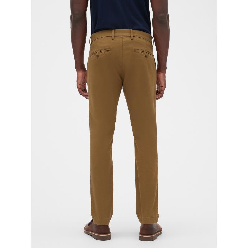 Nadrág alapvető khaki skinny fit GapFlex