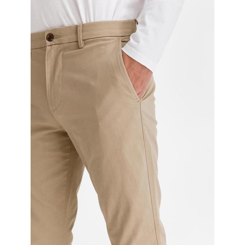Nohavice essential khaki skinny fit GapFlex