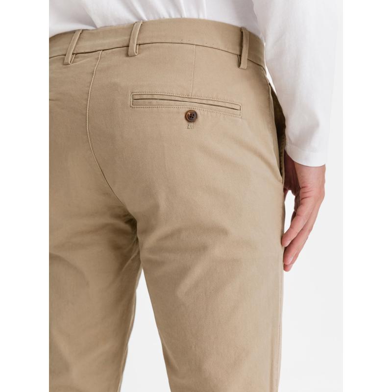 Nohavice essential khaki skinny fit GapFlex