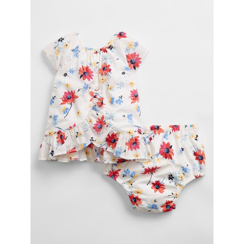 Baby body floral set