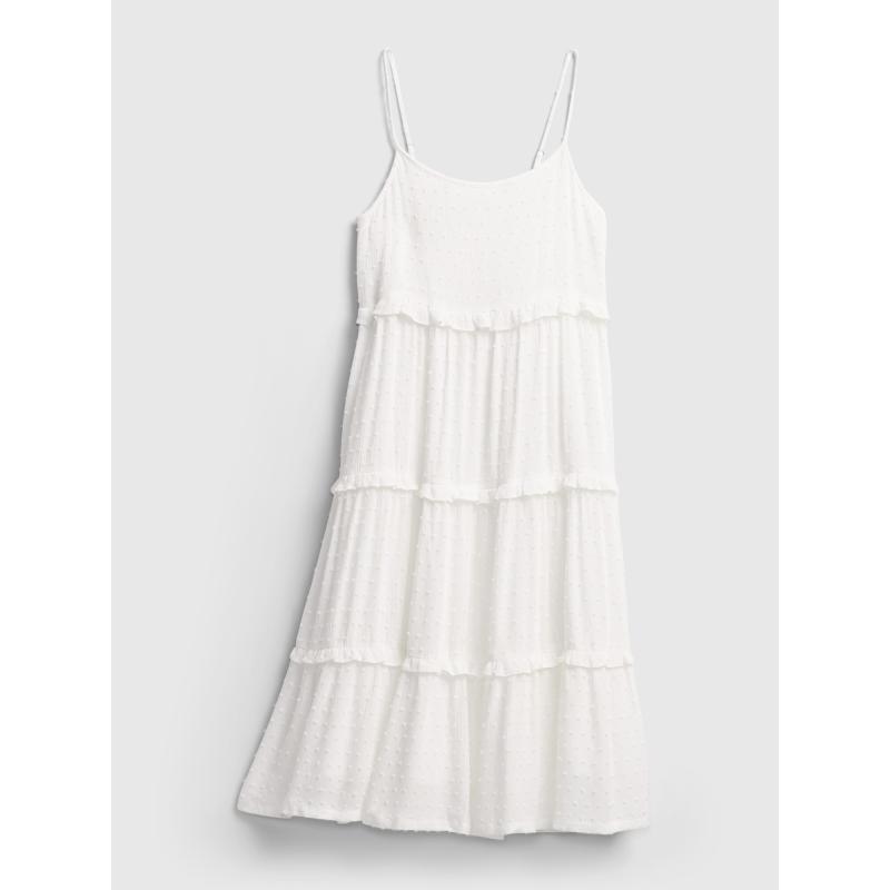 Teen šaty tiered midi