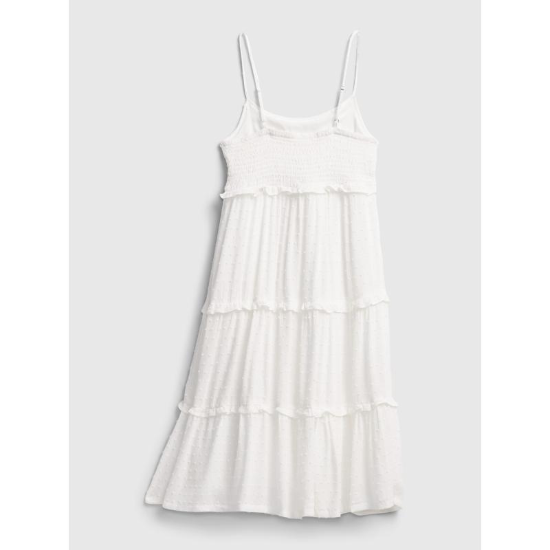 Teen šaty tiered midi