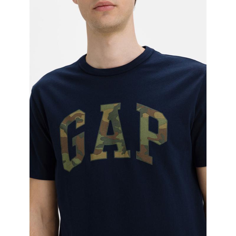 Tričko GAP logo v-ss camo arch