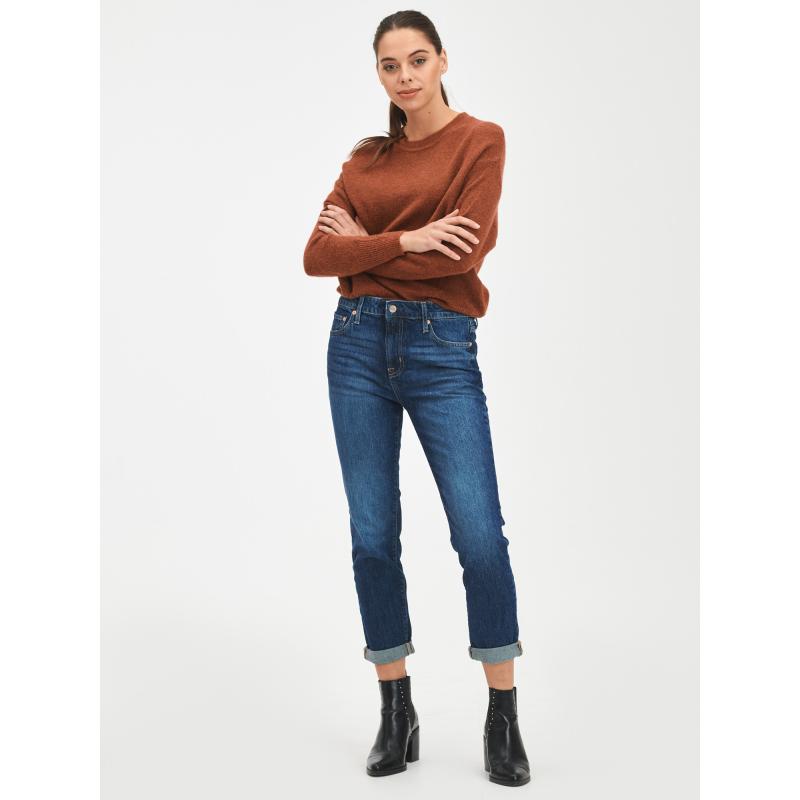 Džíny universal slim boyfriend mid rise