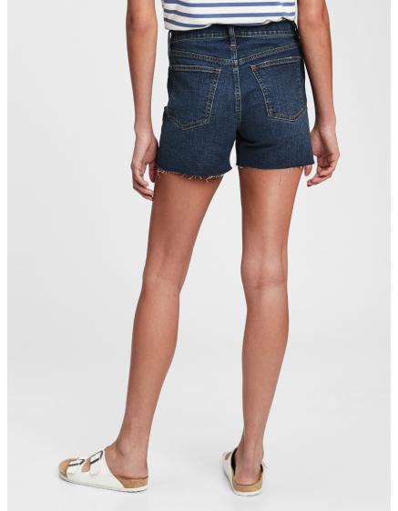 Džínsové šortky s vysokým vzrastom