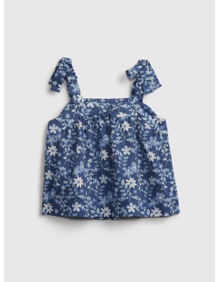 Detský top kvetinový