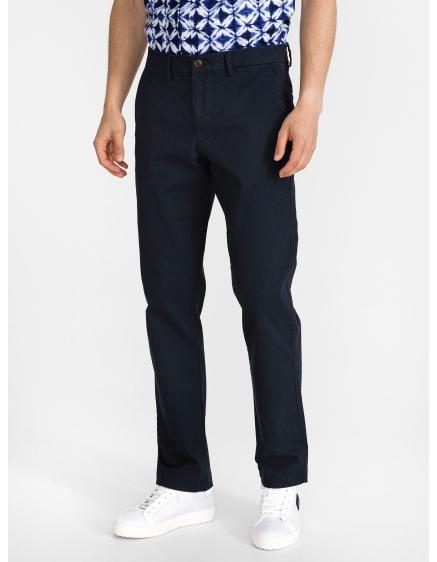 Kalhoty essential khaki straight fit GapFlex