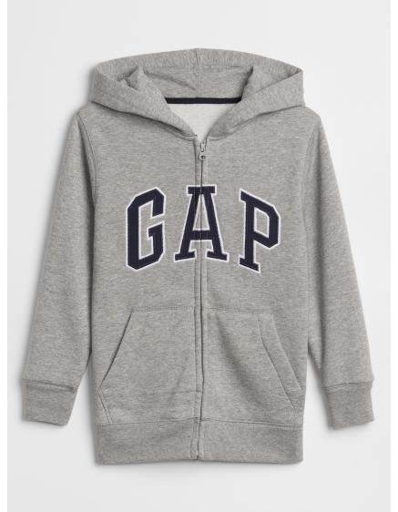 Detská mikina GAP logo na zips