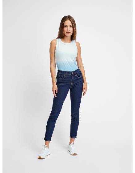 Džínsy true skinny mid rise