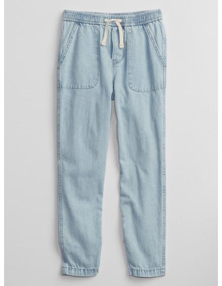 Detské džínsy joggers