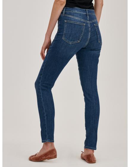 Úzke džínsy s vysokým vzrastom medové