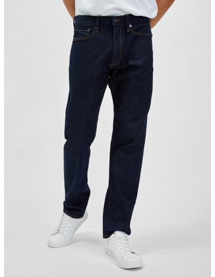 Džíny straight taper saratoga rinse