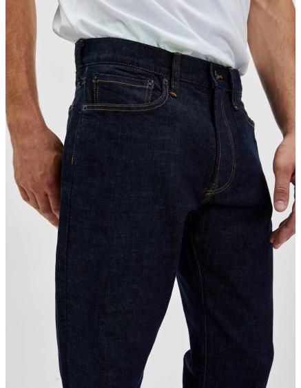 Džíny straight taper saratoga rinse