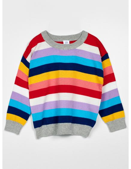 Detský pruhovaný sveter