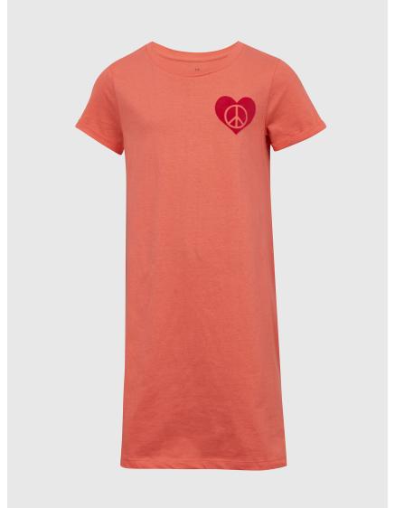 Detské tričkové šaty