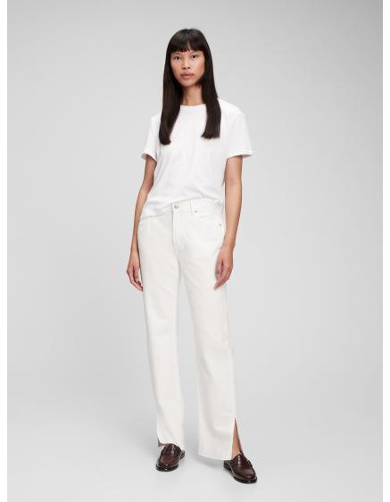 Džínsy z 90. rokov voľné so stredným vzrastom