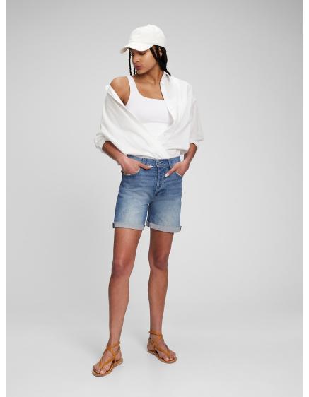 Midi magasított rövidnadrág