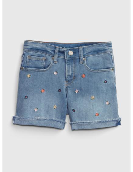 Detské džínsové midi šortky