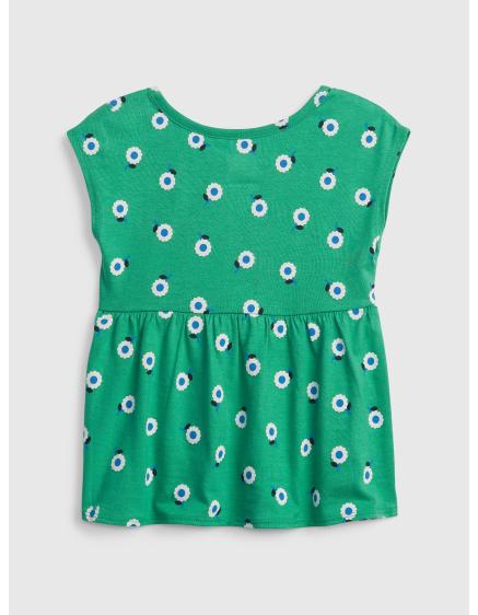 Baba felső virágos organikus