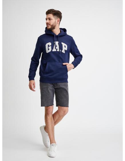 Mikina s logem GAP a kapucí