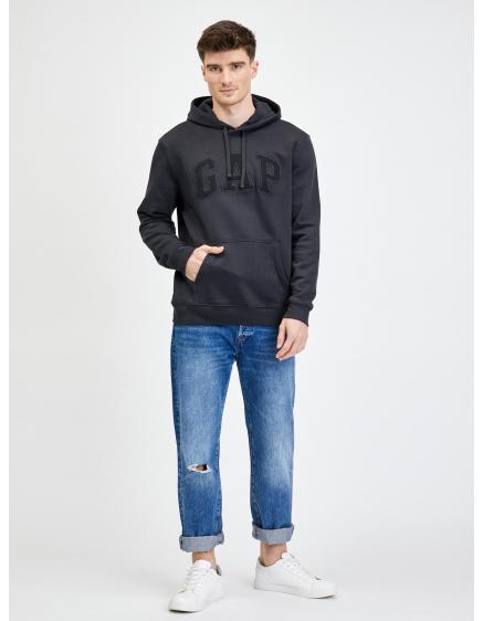 Kapucnis fleece logós GAP kapucnis pulóver
